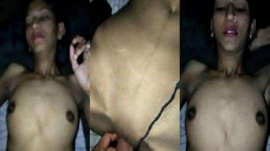 Newly Married Skinny Indian Wife Fucking With Her Ex-Lover