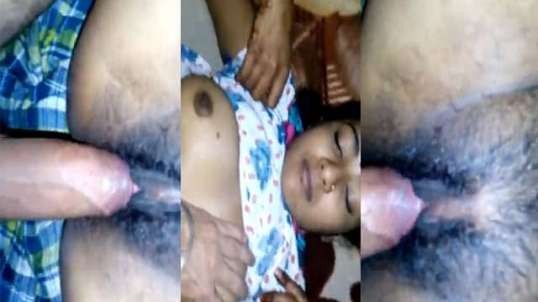 Hot Hairy Pussy Fucking MMS Video