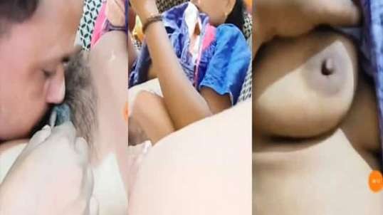 Hairy Indian Pussy Licking MMS Video