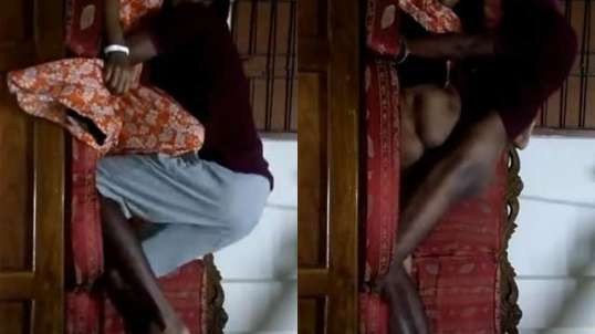 Desi Wife Fucked Hard On A Sofa By Her Husband