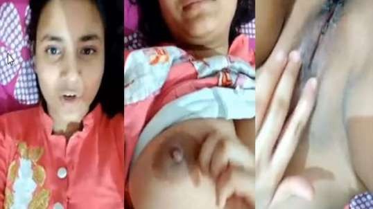 Sexy Horny Girl Masturbation MMS Video