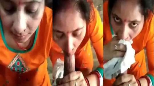 Shy Desi Bhabi Blowjob MMS