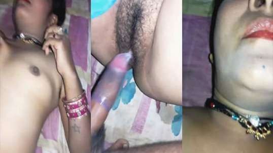 Slut Bhabhi Sex MMS Video For The First Time