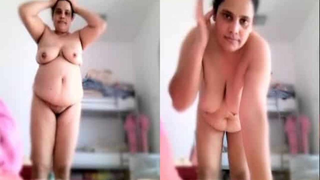 BBW Married Bhabhi Nude Show On Selfie Cam