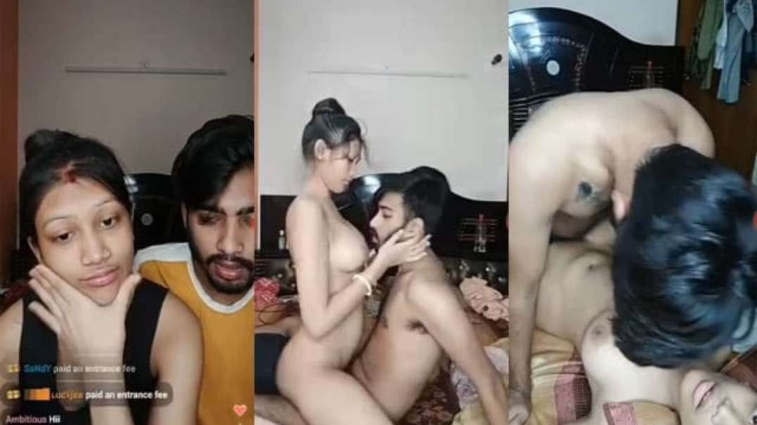 Newly Married Young Couple XXX Live Sex Show For Money