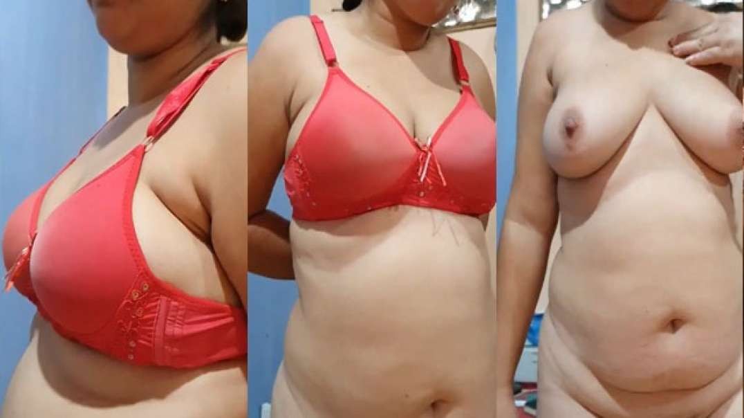 Cheating Mature Chubby Indian Wife Strips On Cam