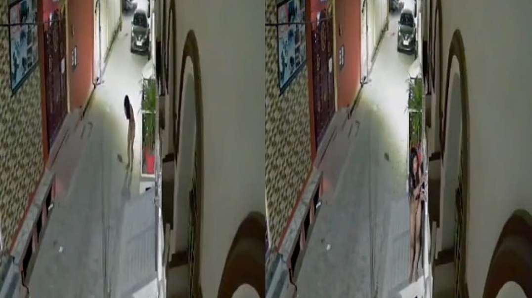 Desi Girl Caught Nude On CCTV Cam Footage