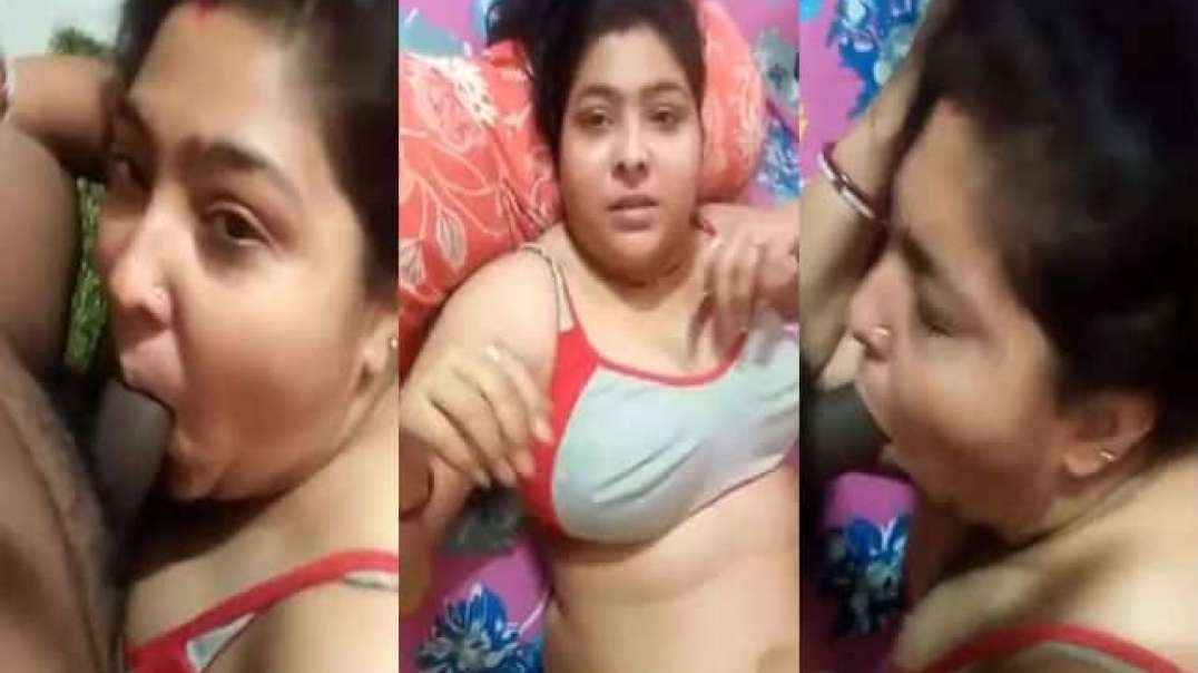 Hot Bhabhi Blowjob Latest MMS Video