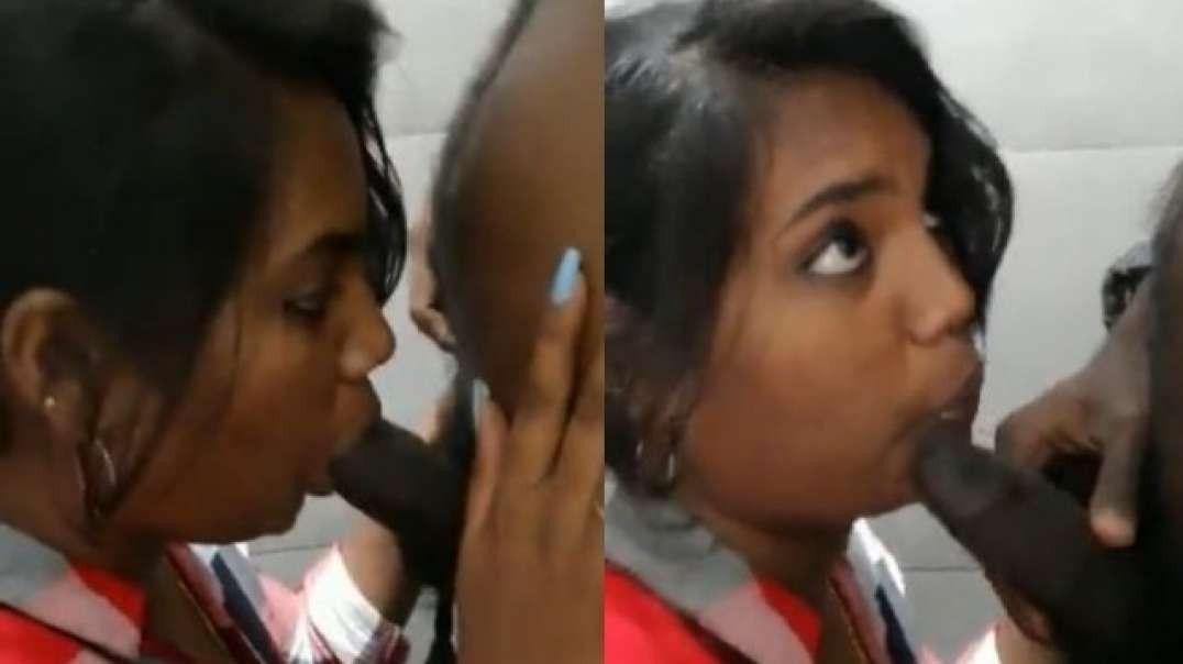 Tamil Girl Sucking Dick Inside Toilet