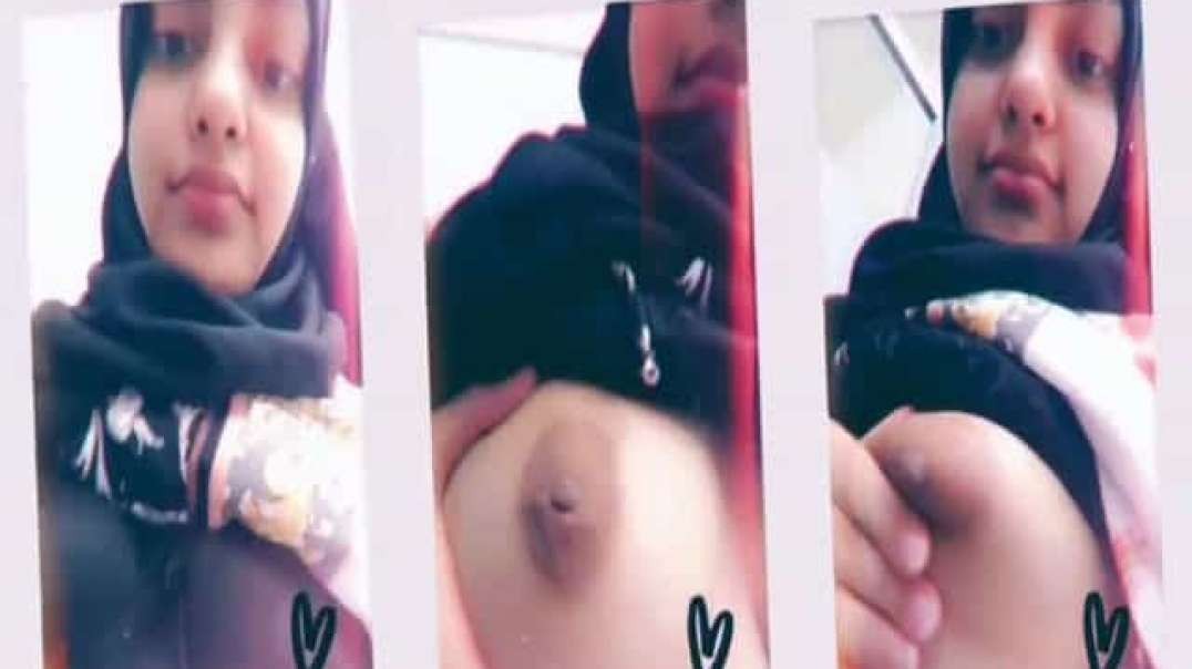 Cute Hijabi Girl Shows Her Big Boobs On Cam