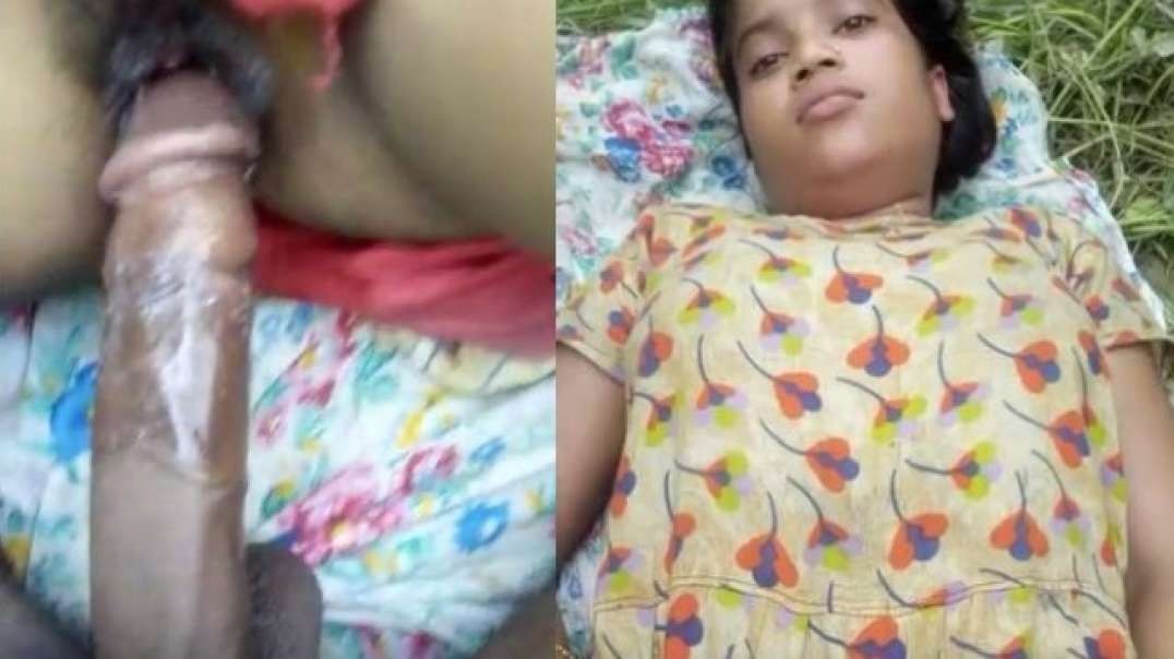 Fresh Desi Pussy Drilled With Big Dick Outdoors