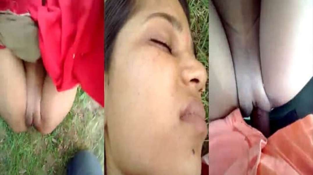 Shaved Dehati Pussy Fucking Outdoors By Her Lover