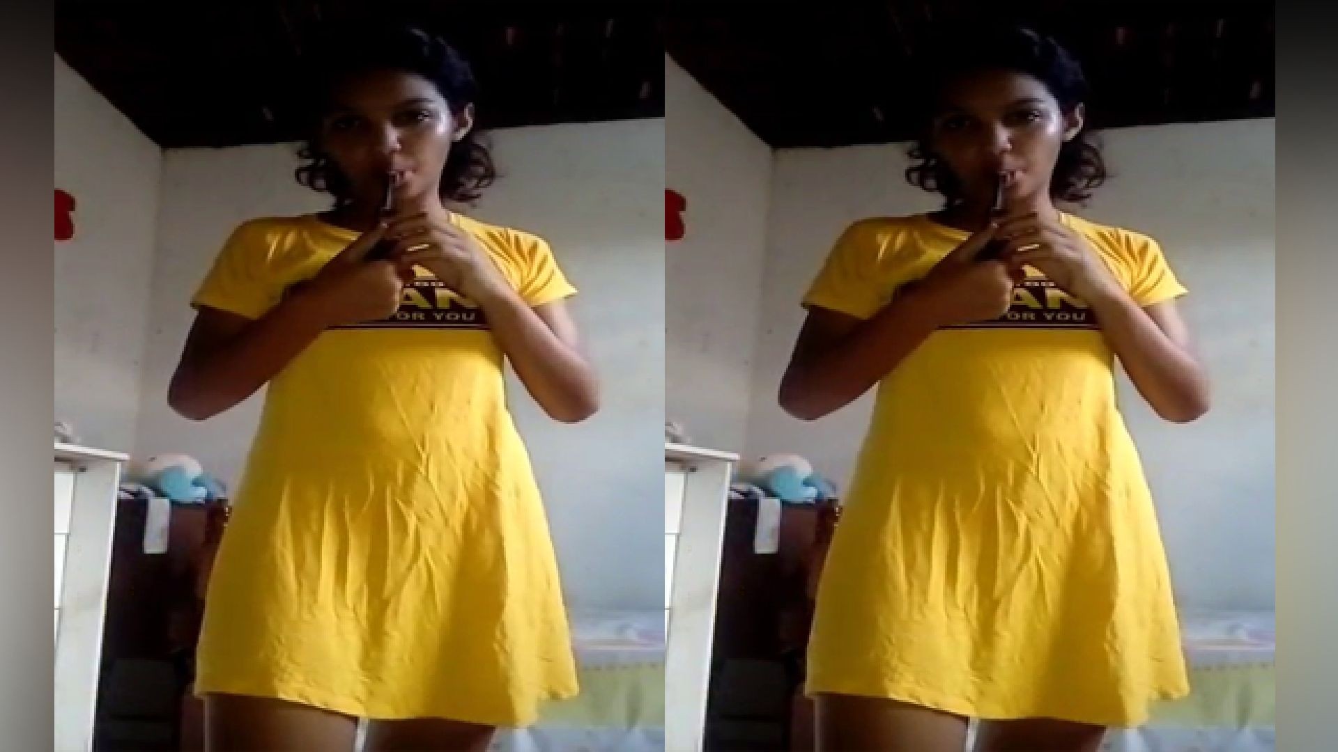 ⁣CUTE DESI GIRL PLAY WITH BRINJAL SEX