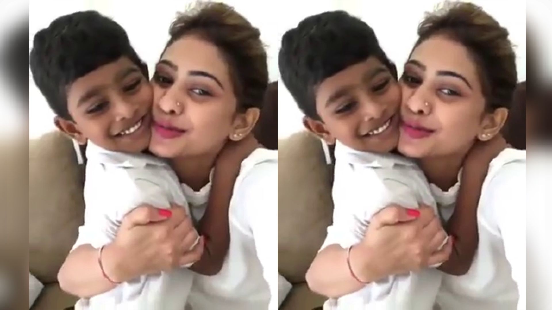Hot Mom With Her Son
