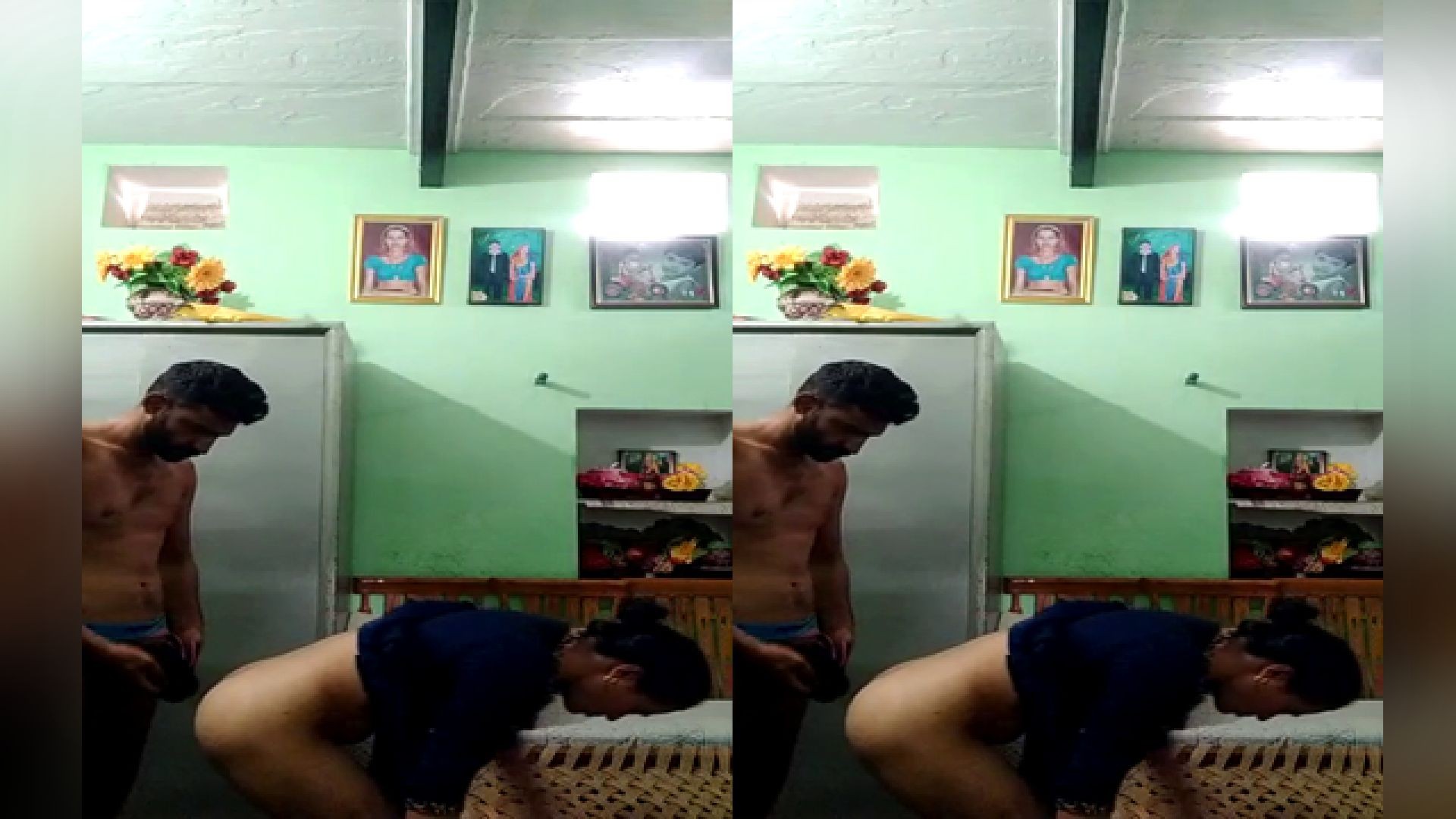 Today Exclusive- standing indian bhabhi doggy fucked