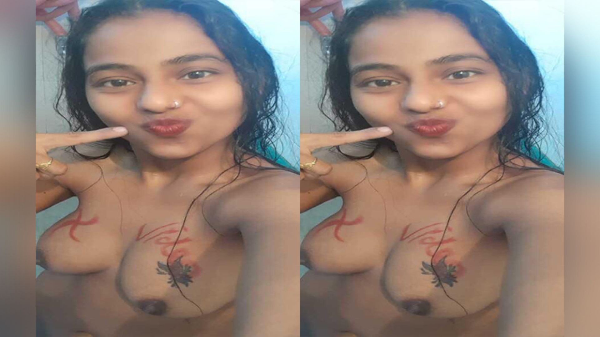Today Exclusive- Sexy Desi Girl Blowjob and Fucking Part1