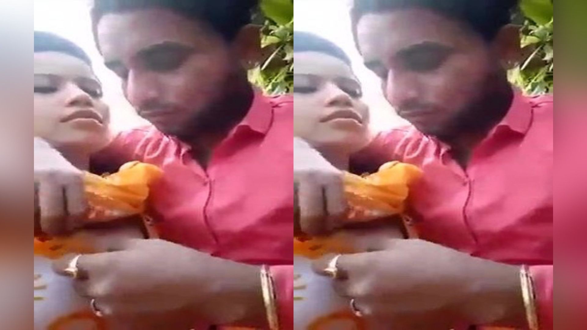 Today Exclusive- Sexy Indian Girl Boobs Sucking by Boyfriend