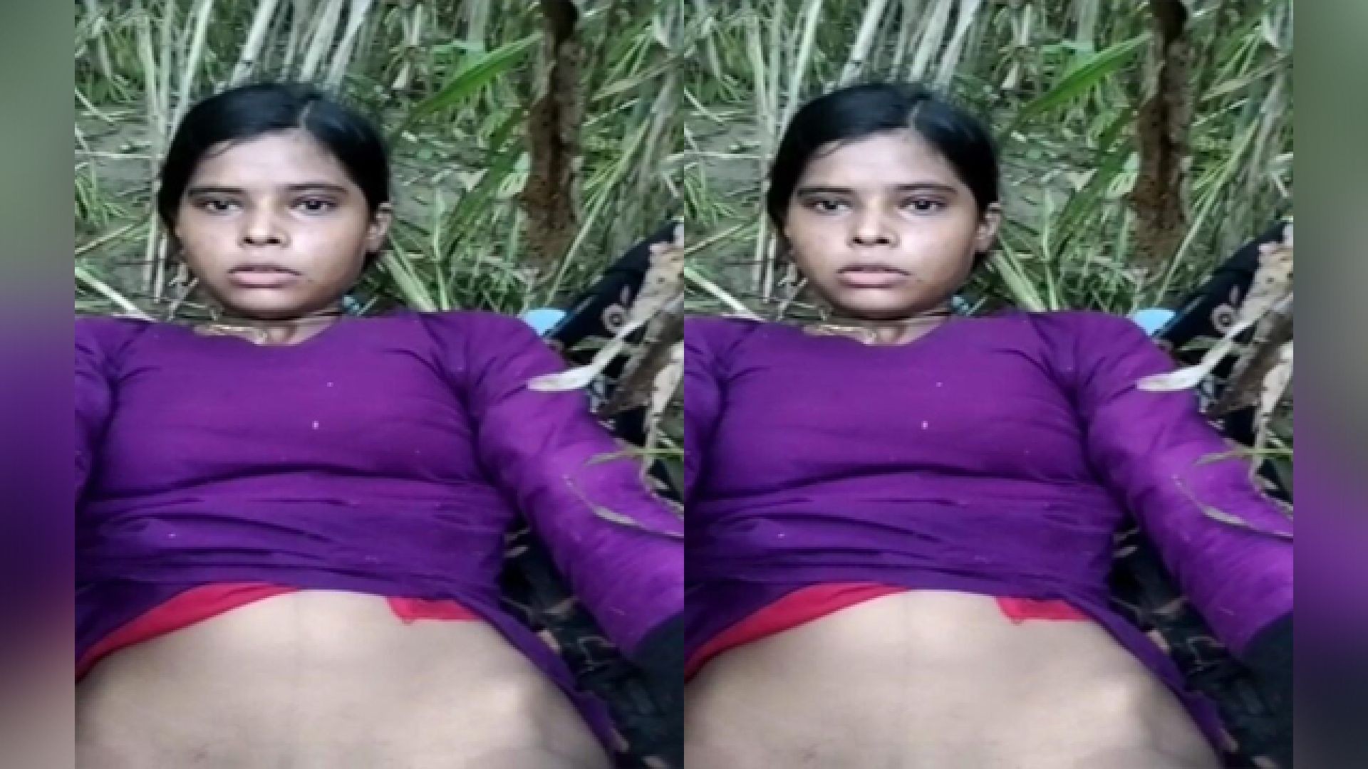Today Exclusive- Desi Village Girl Pussy Captured By Lover In Outdoor