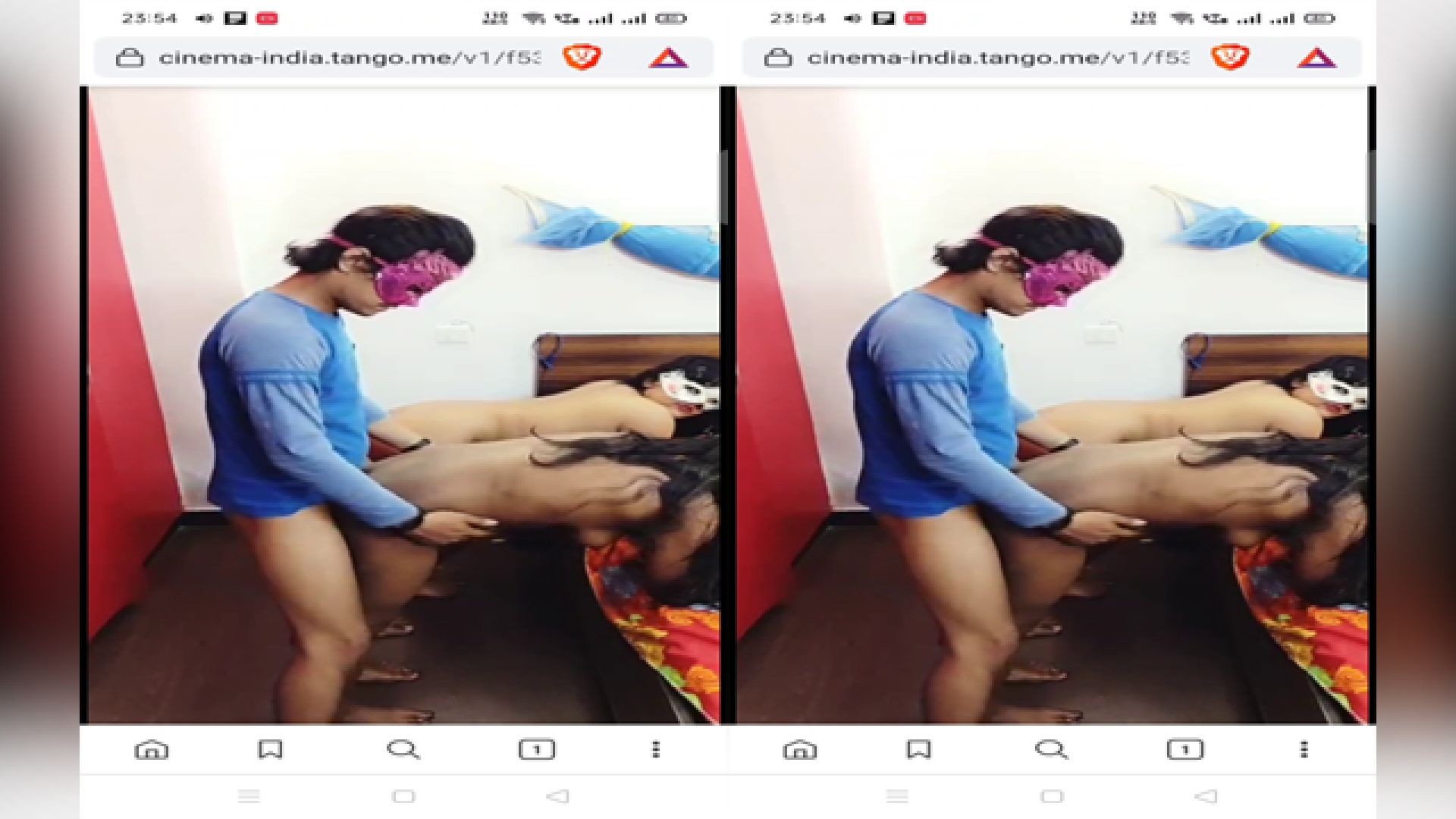 Today Exclusive- Three Desi Girl Fucked With One Man Tango Live Part2
