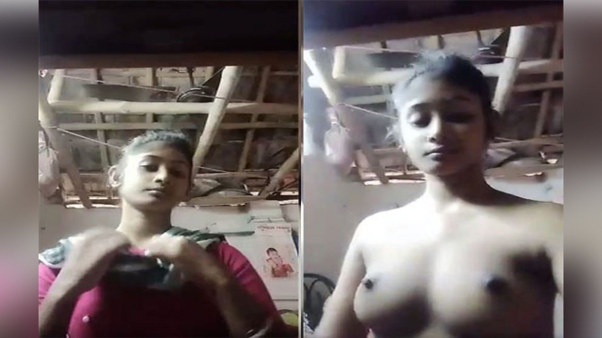 Today Exclusive- Desi Girl Kissing And Riding Dick Of BF