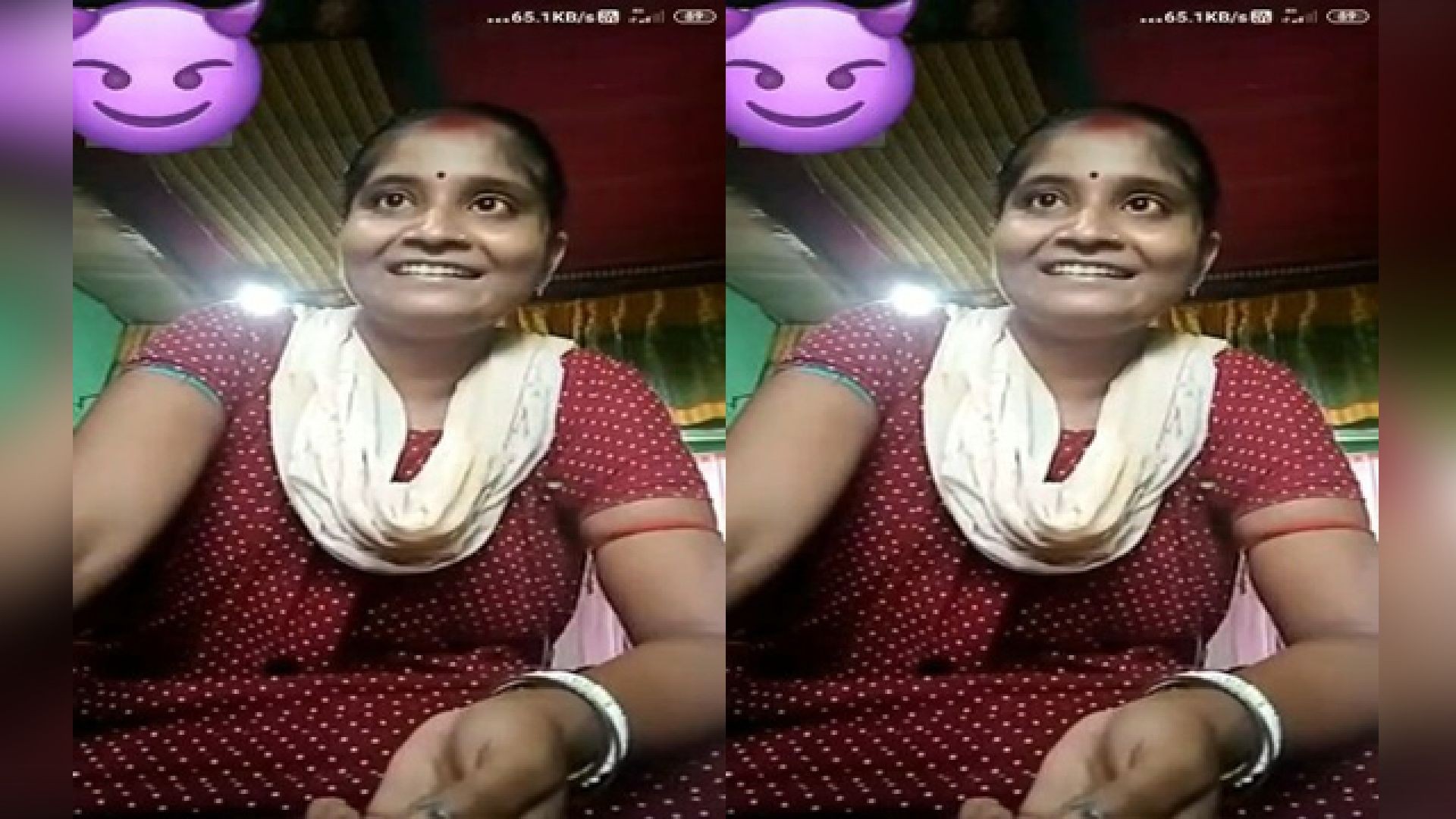 Today Exclusive- Desi Village Bhabhi Shows her Boobs Part1