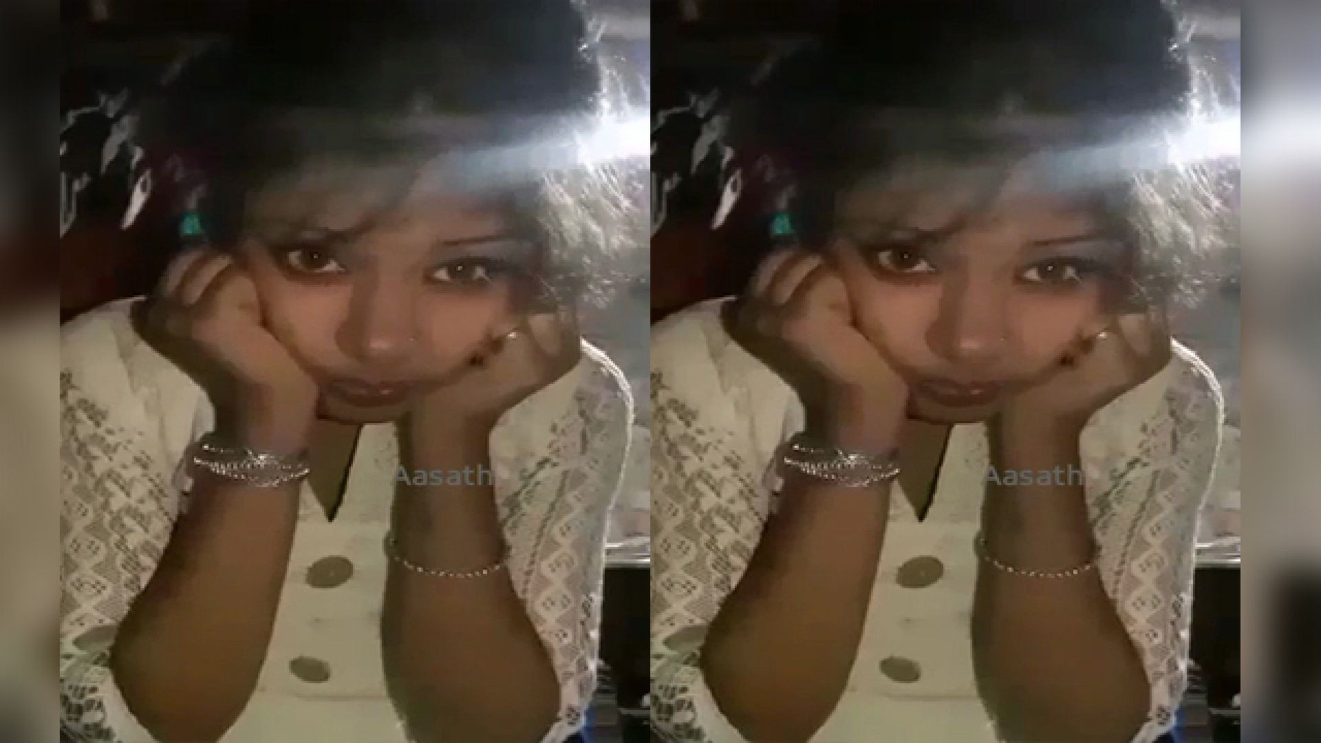 Today Exclusive- Desi Hot Village Maal Showing Boobs