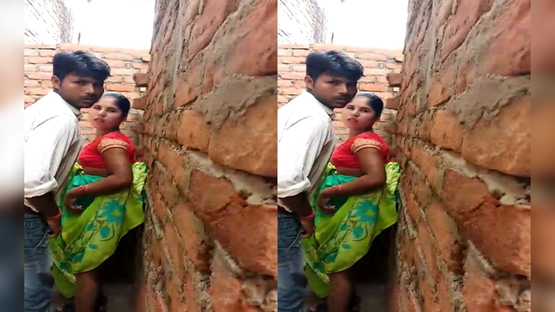 Today Exclusive- Desi Bhabhi Caught outdoor fucking