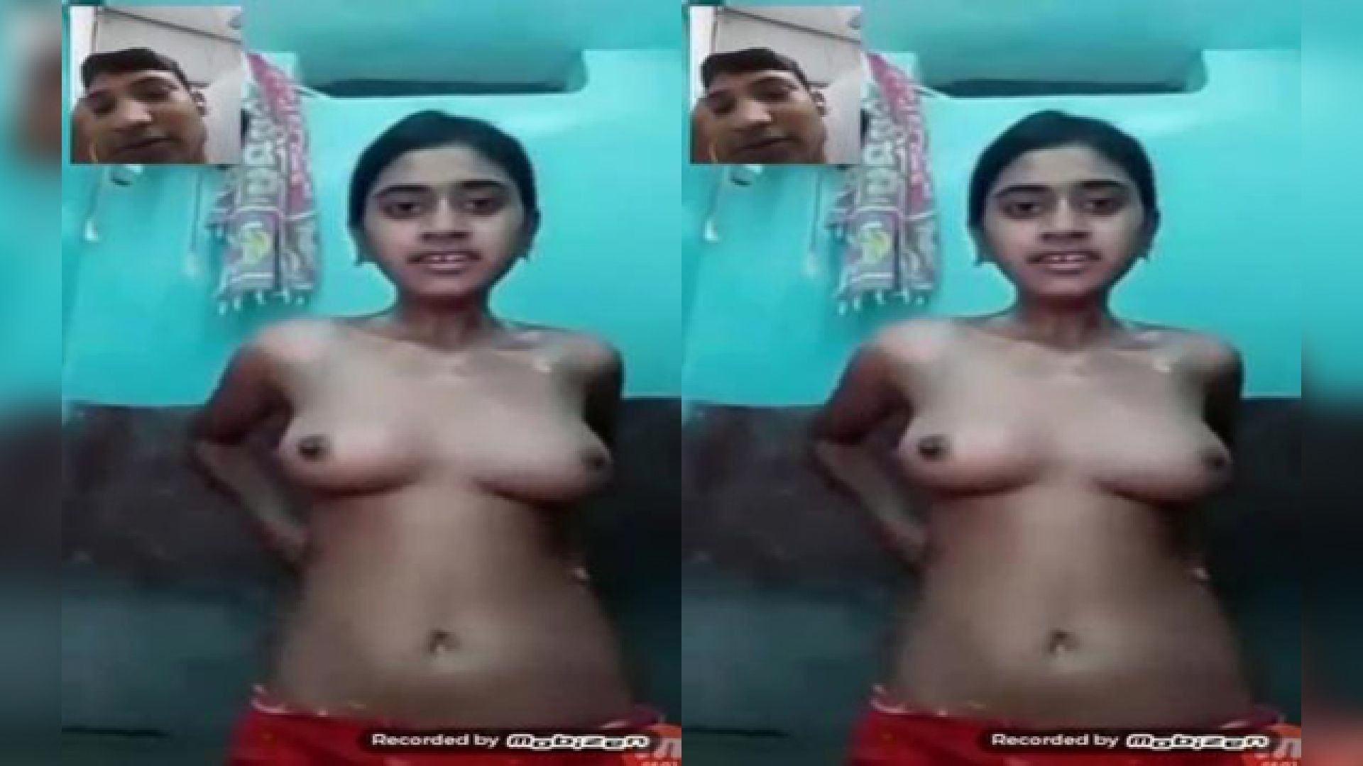 Today Exclusive- Bangladeshi Girl Bathing On Video Call