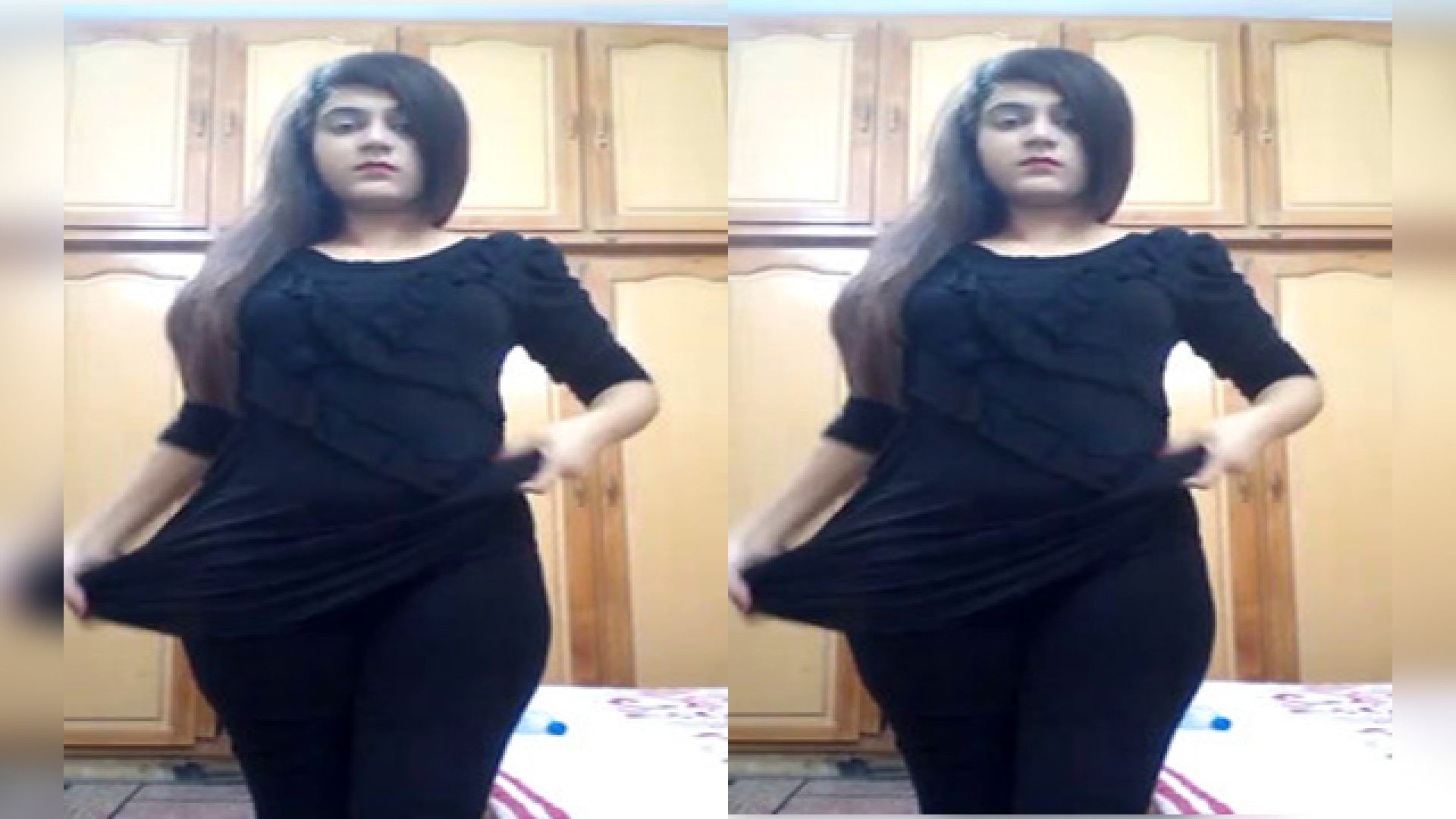 Today Exclusive- Cute Pakistani Girlfriend Showing Boobs and Pussy Wid Audio