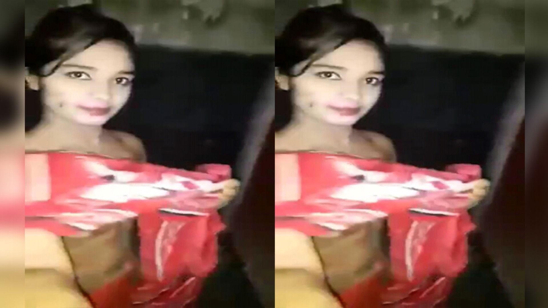 Today Exclusive- Village young girl having bath