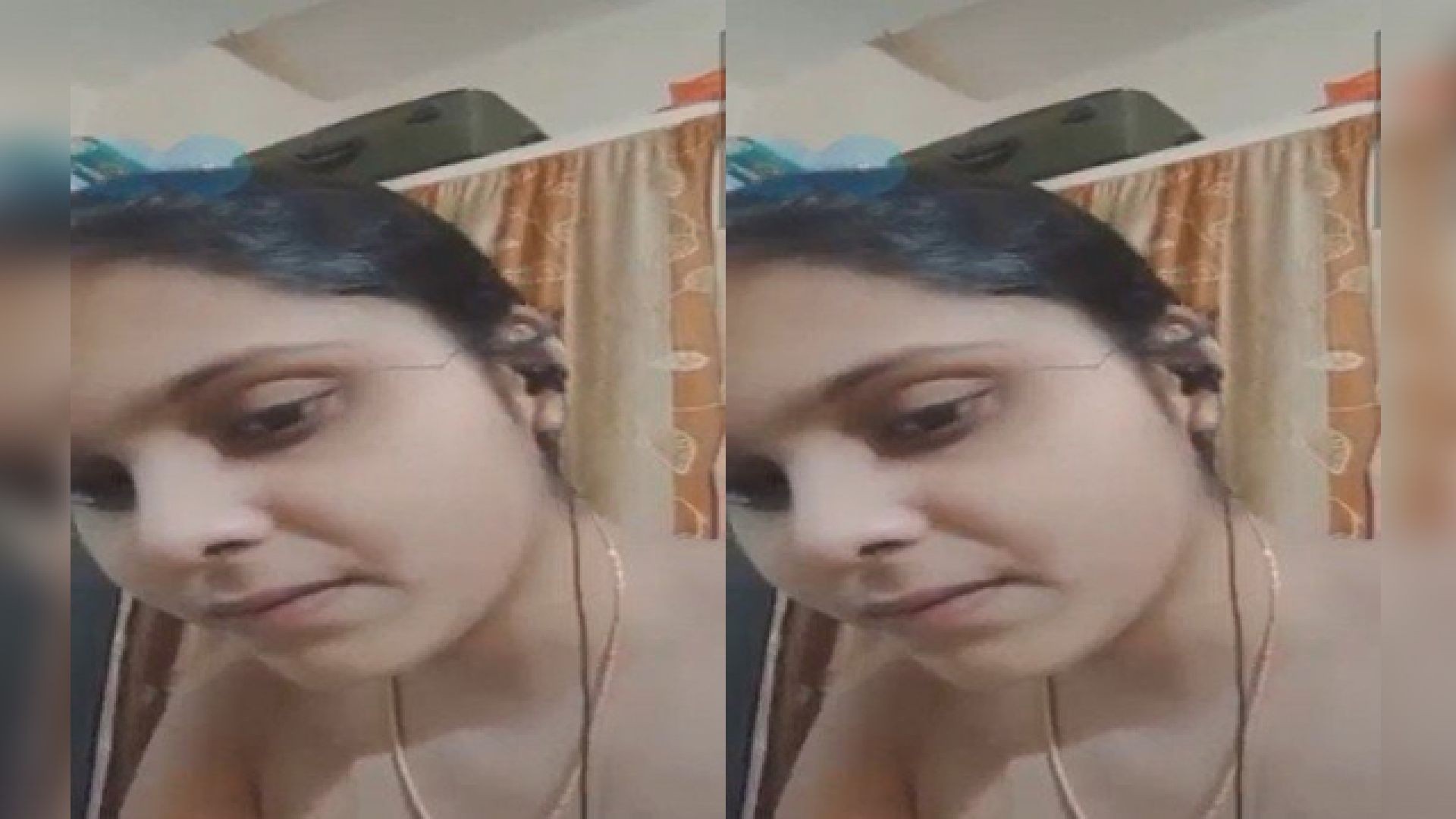 Today Exclusive- Sexy Desi girl Shows her boobs