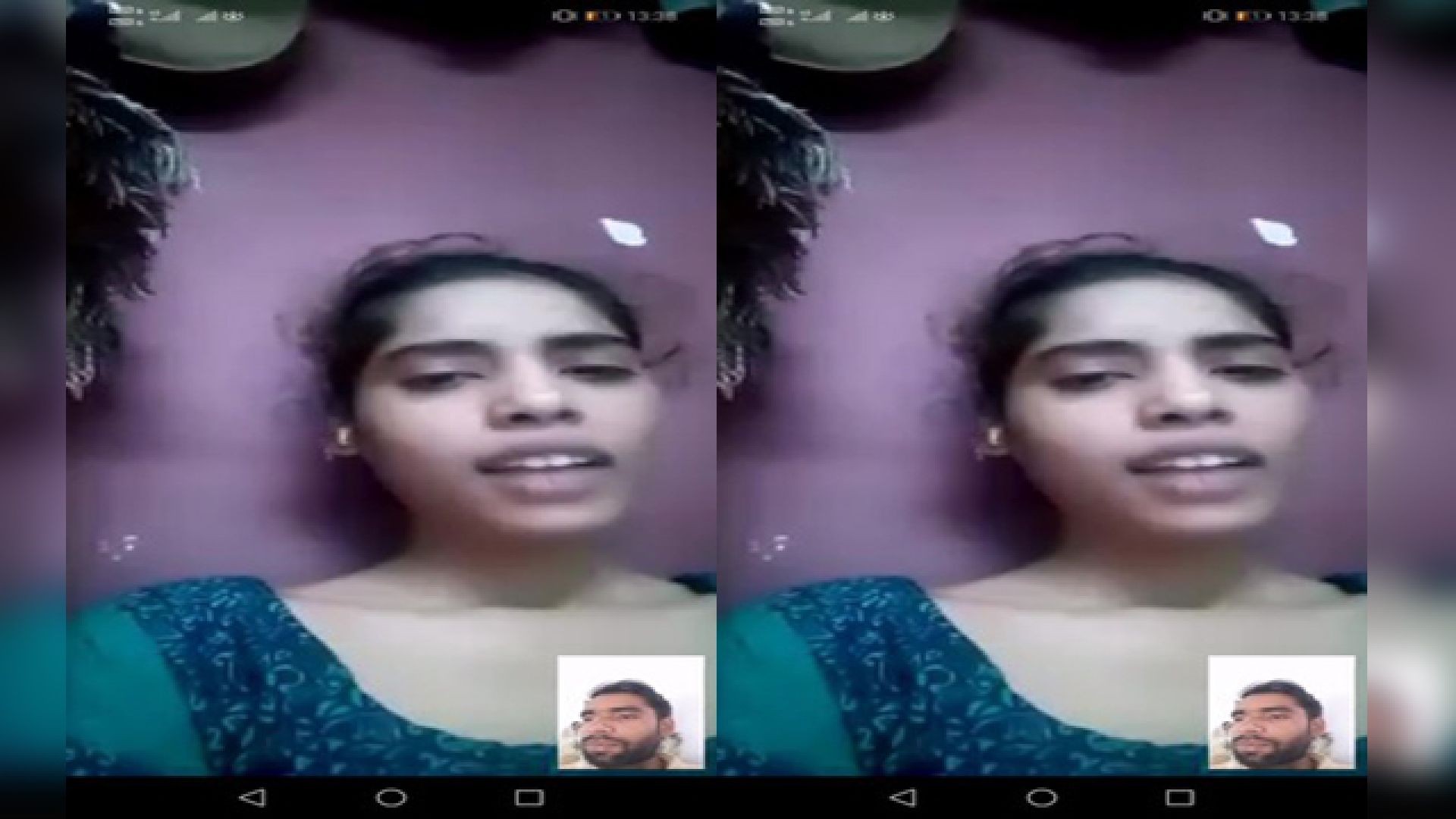 Desi Babe Showing Boobs on VC
