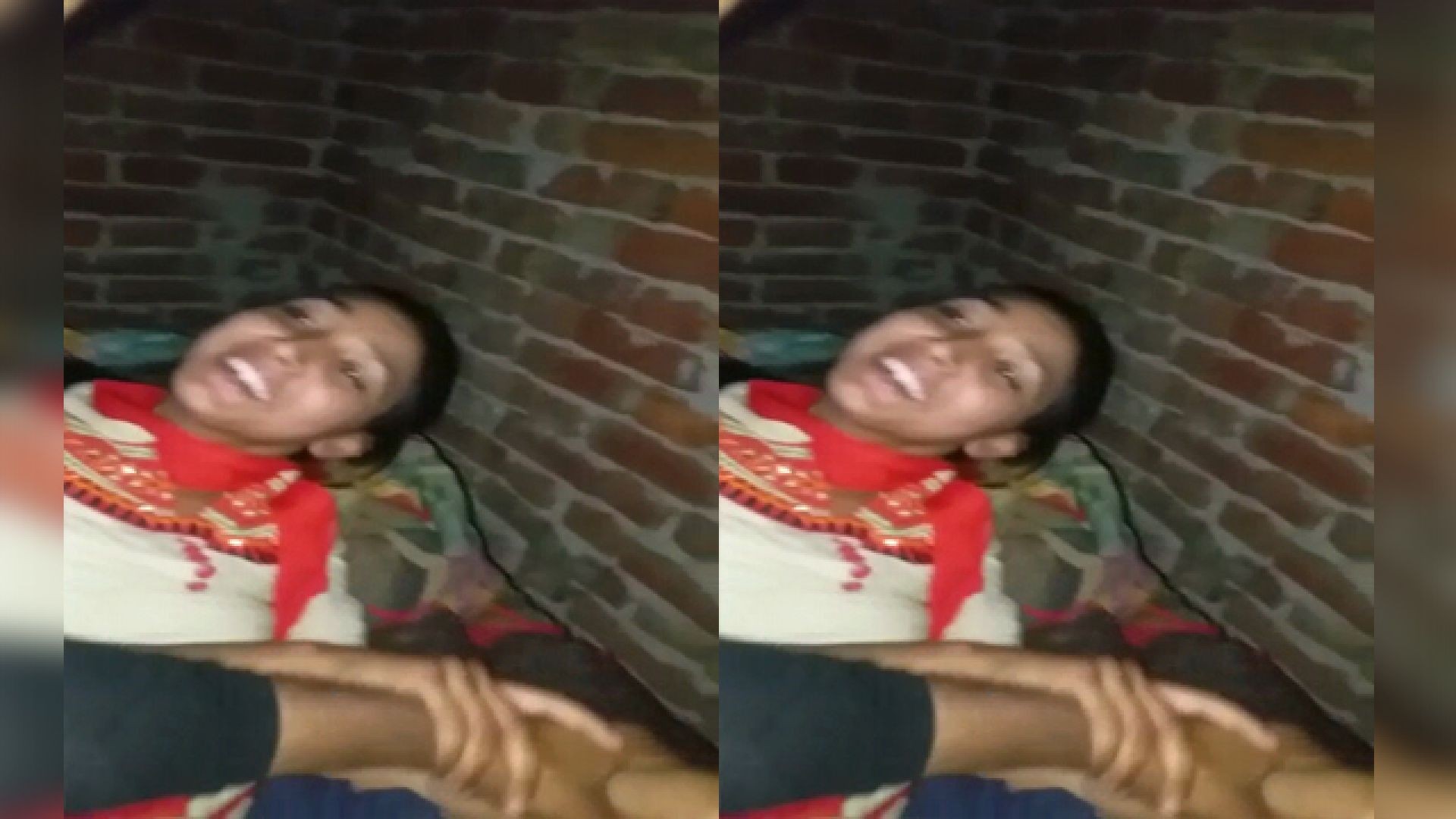 Village girl nude captured by lover