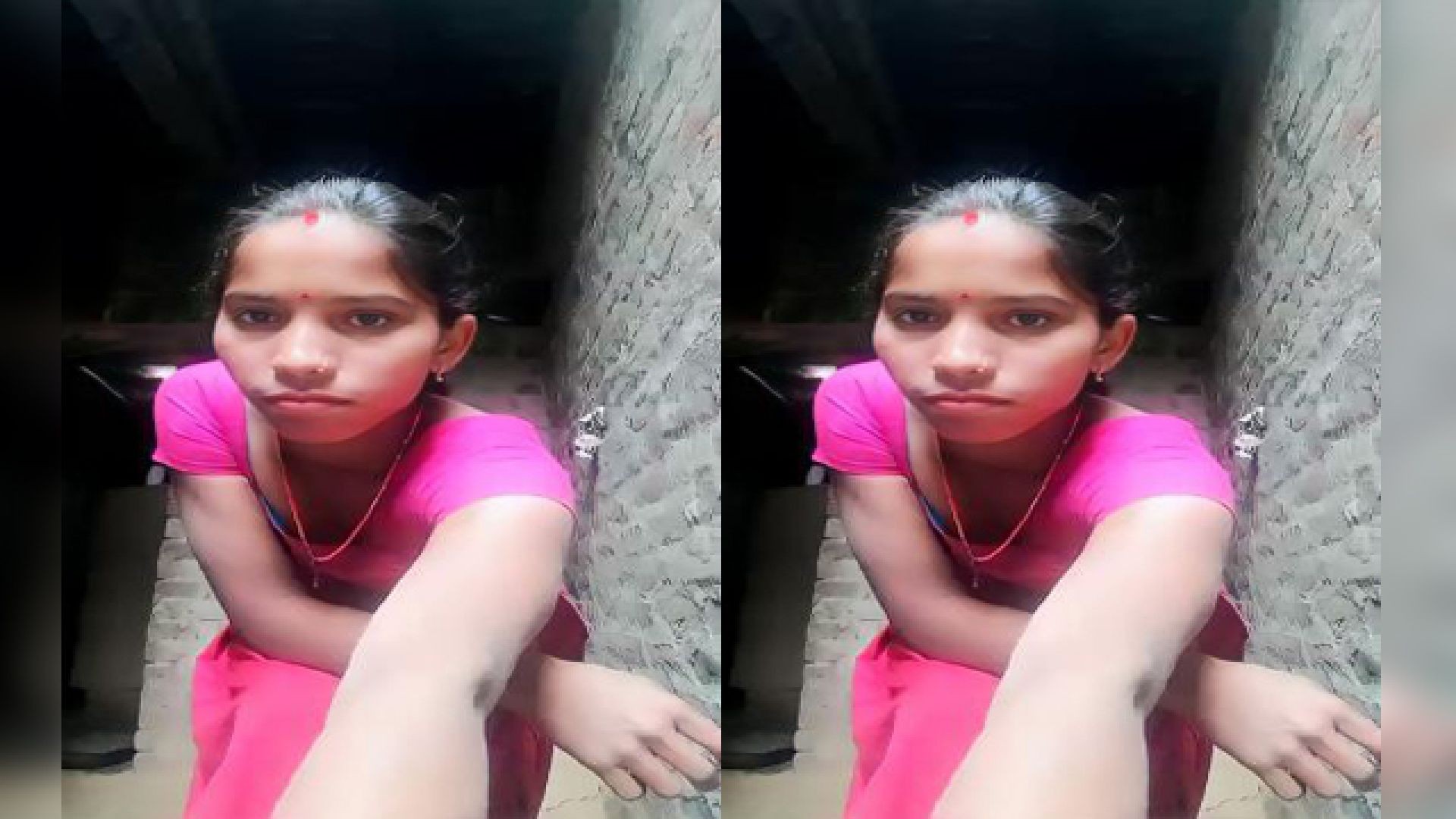 Village bhabhi undressed for her lover