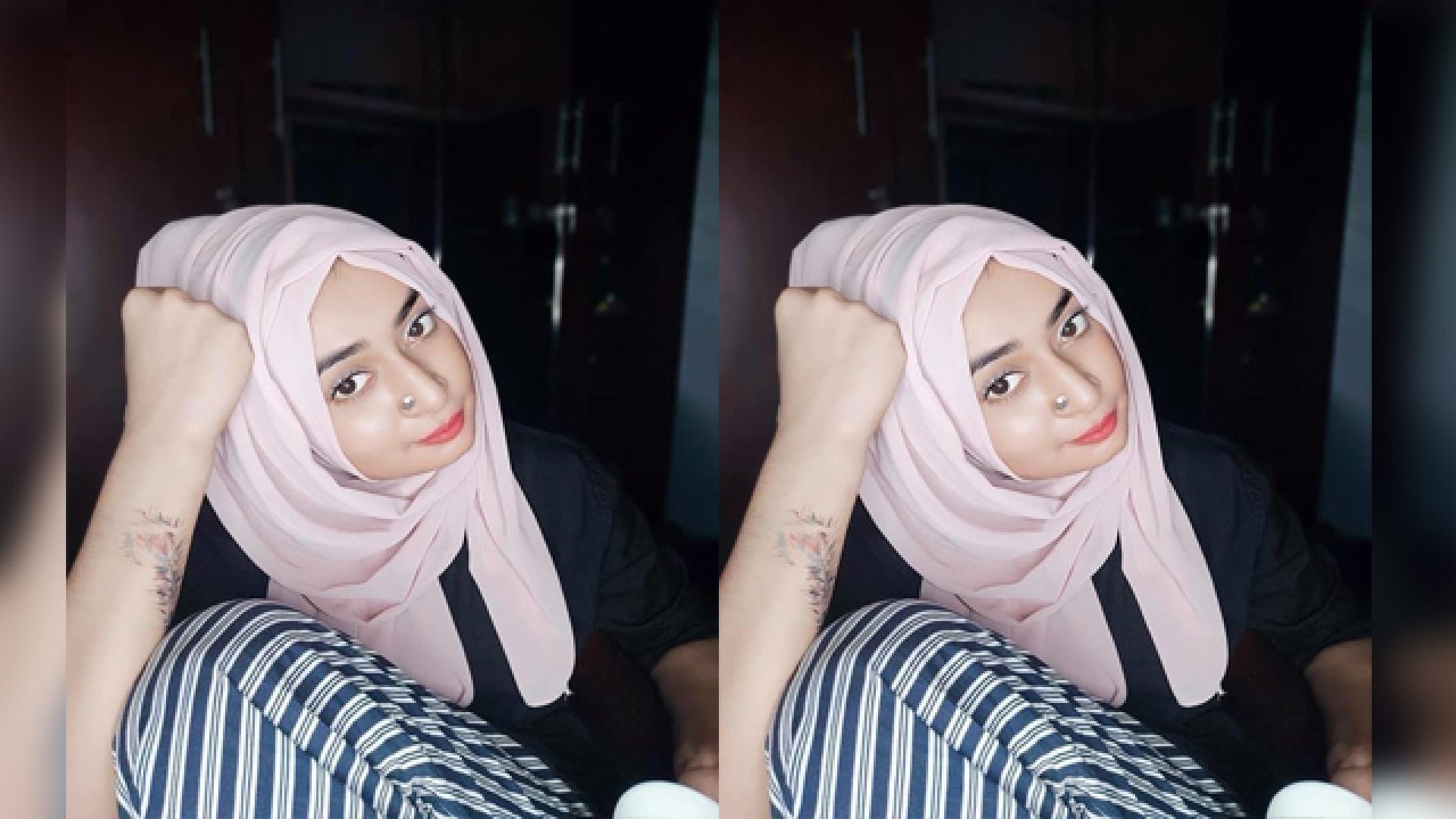 Today Exclusive- Hijabi babe mms