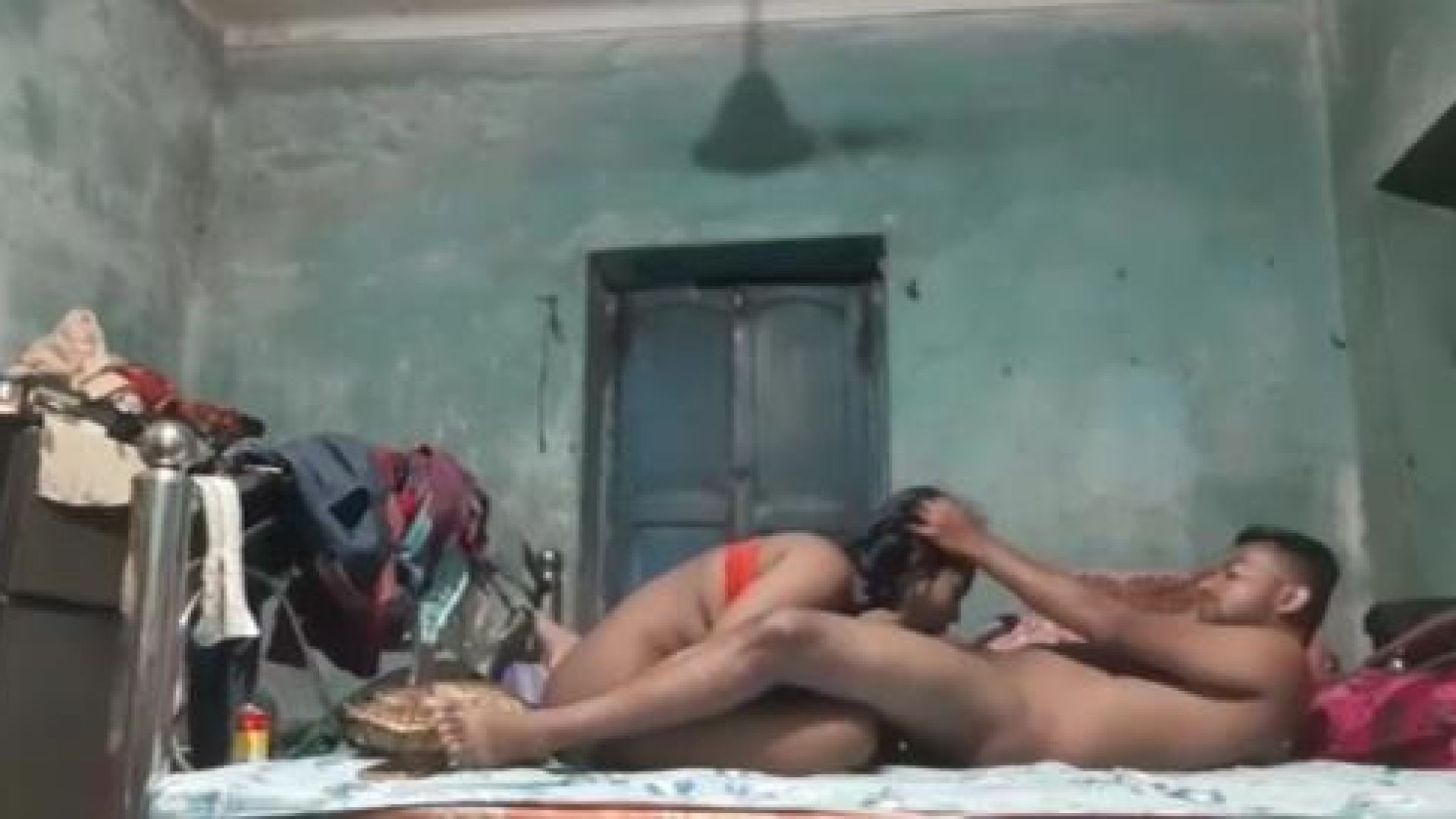 Desi Wife blowjob and Ridding Dick