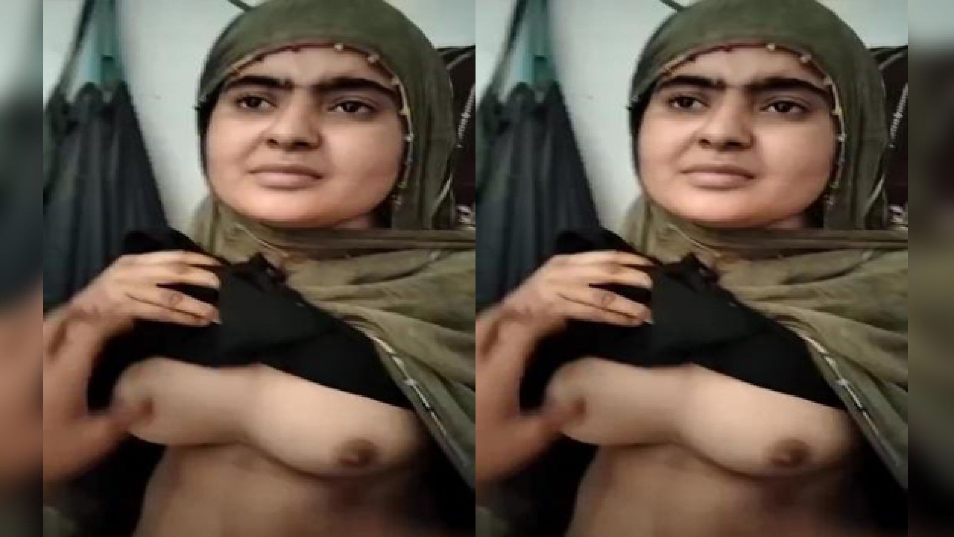 ⁣Paki Pathan girl showing boobs and pussy