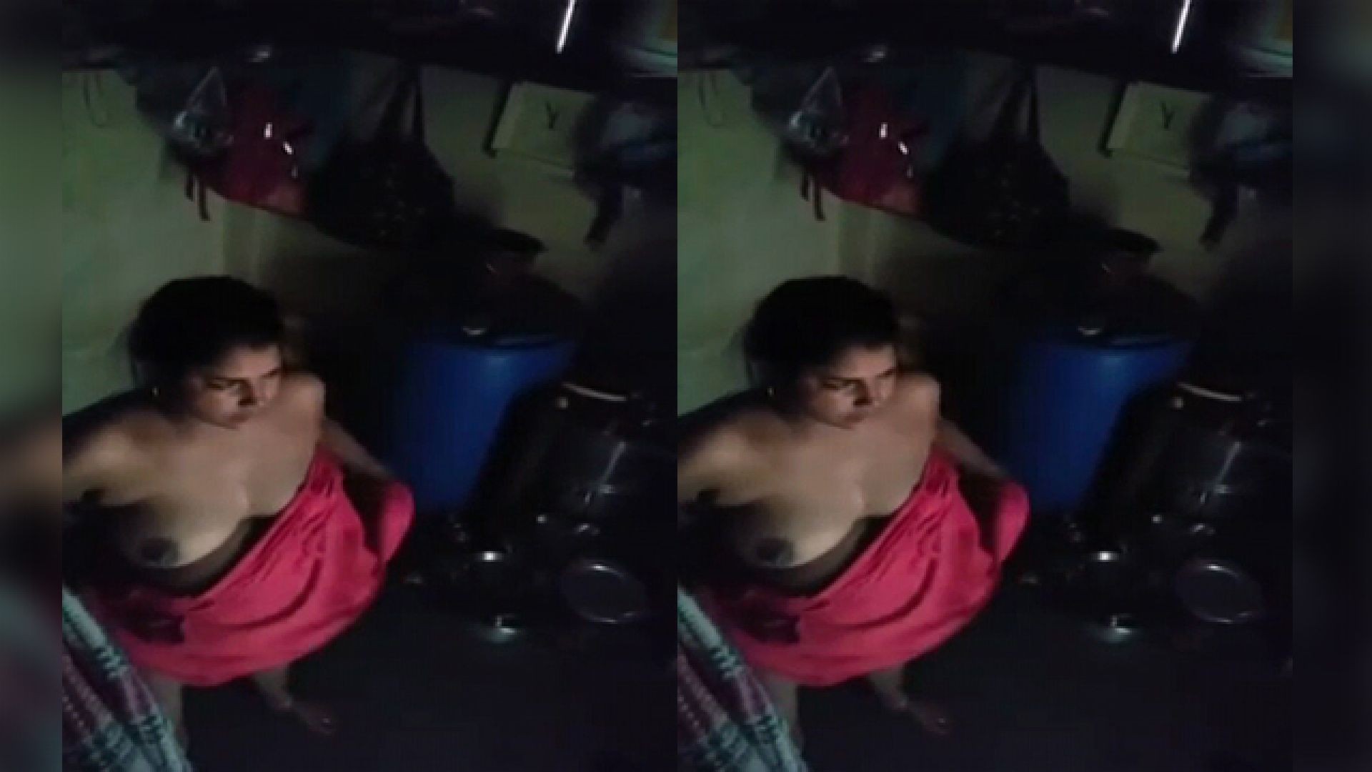Village bhabhi spying by neighbor