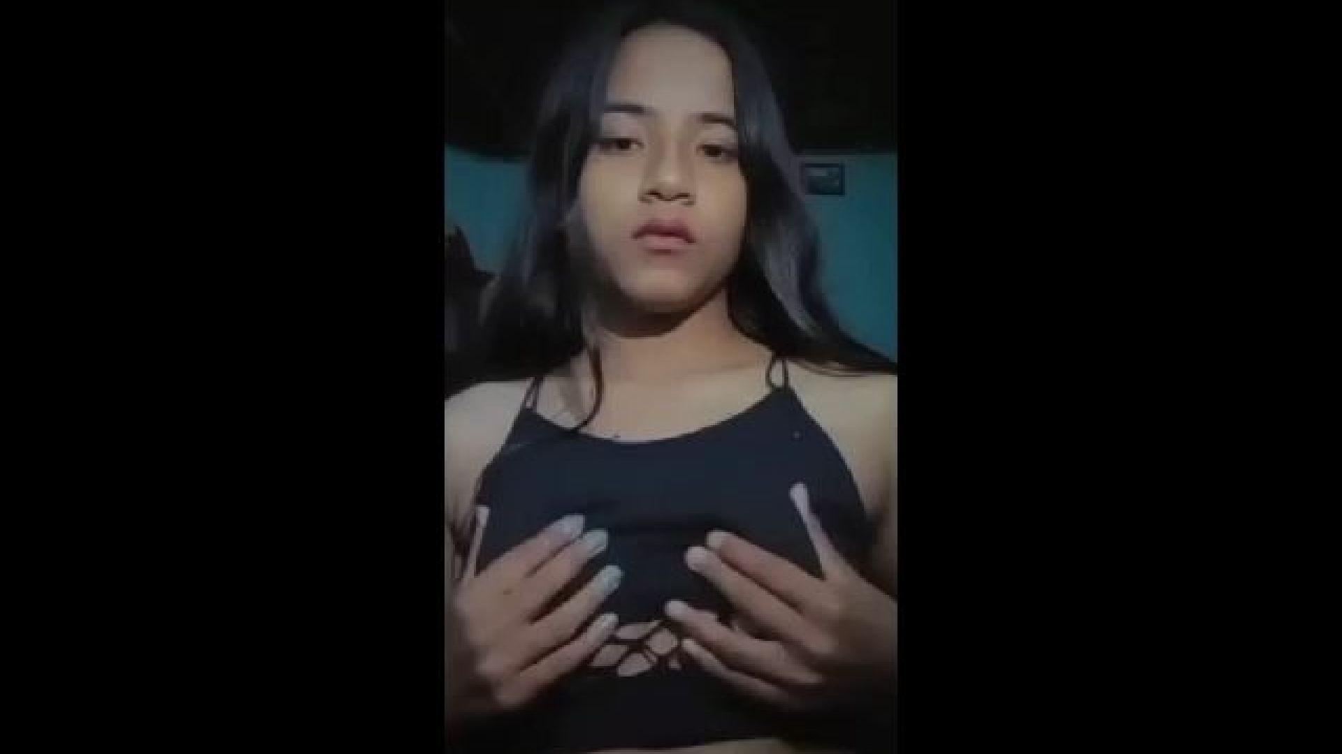 Beautiful Cute Girl Showing