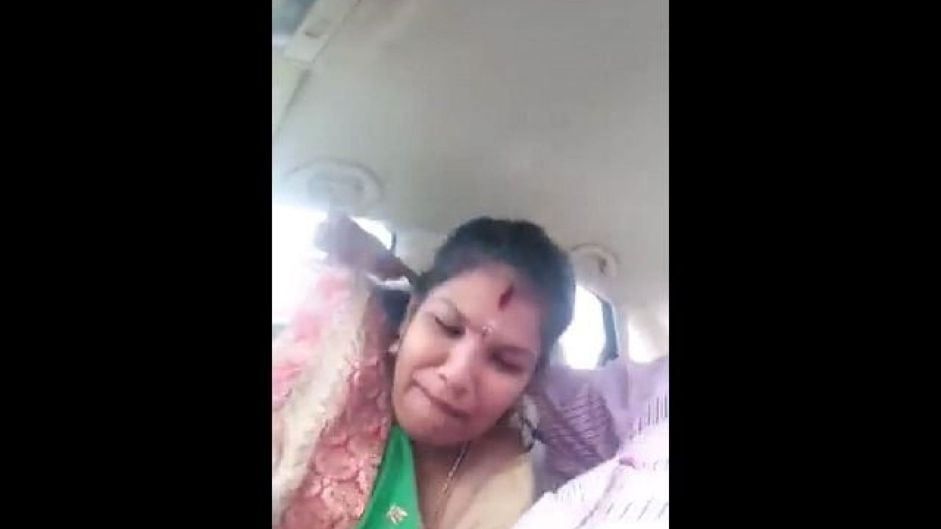 Giving blowjob in car