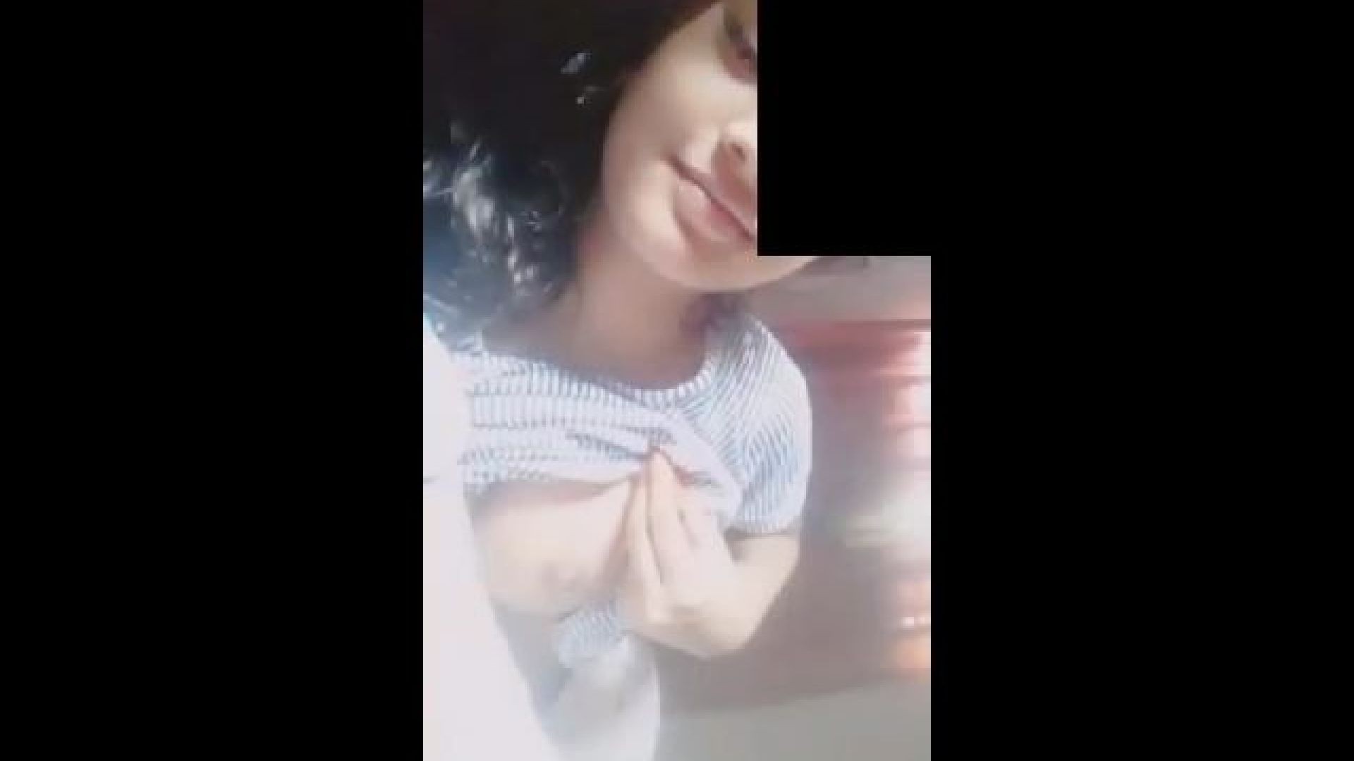 Beautiful Cute Girl Showing