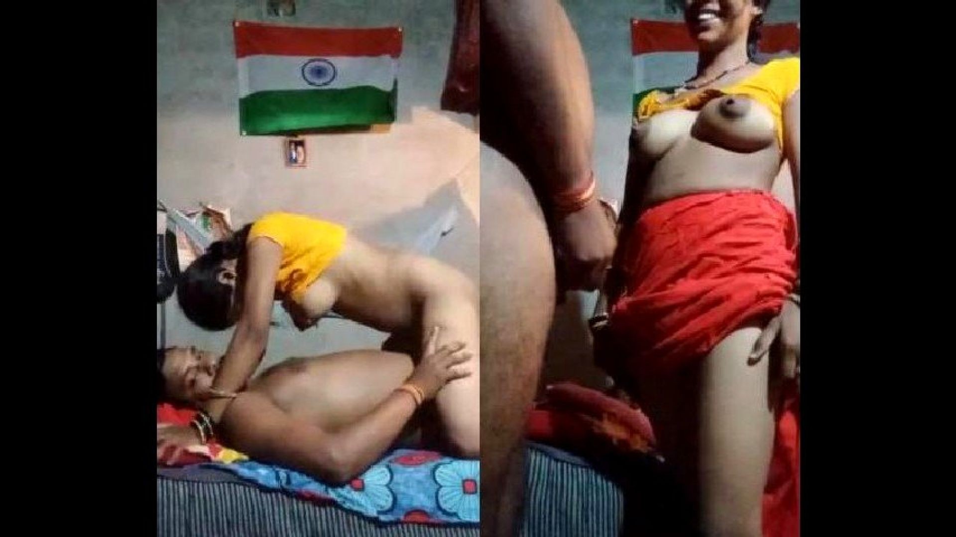 ⁣Village couple standing fucking,riding 2 Clip-Merged