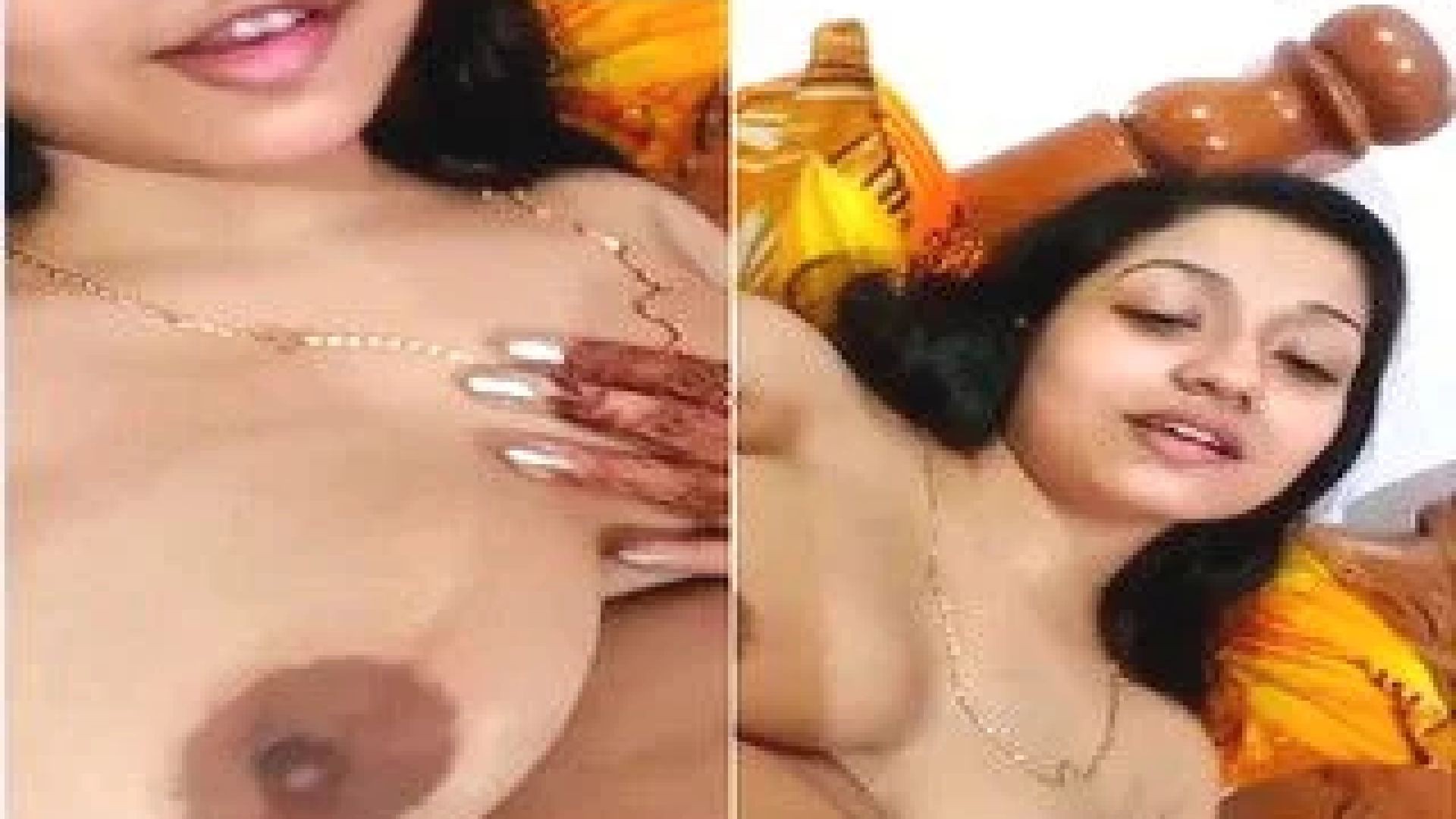 ⁣Horny Desi Girl Show Boobs and Fingering Part 3